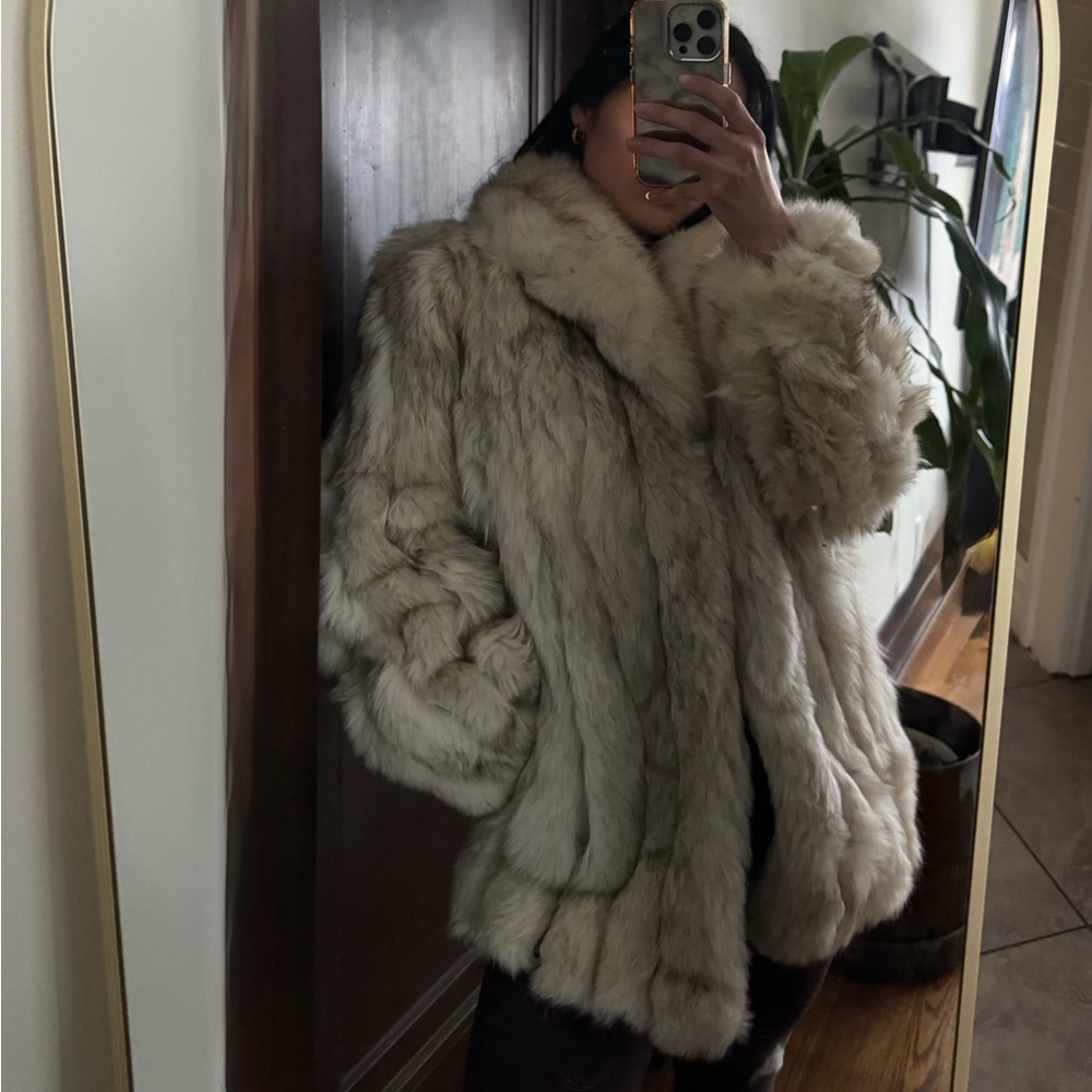 Luxury Fox Fur Coat